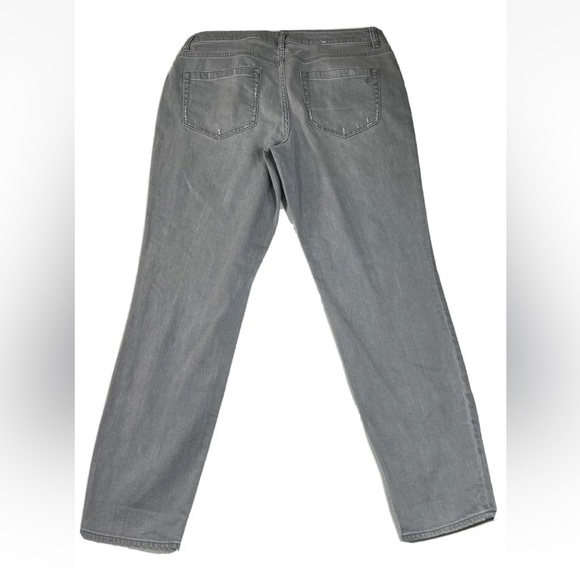 Two By Vince Camuto Jeans Women's 34/14 Gray Charcoal Distressed Denim TAG 32/14 - Picture 16 of 16